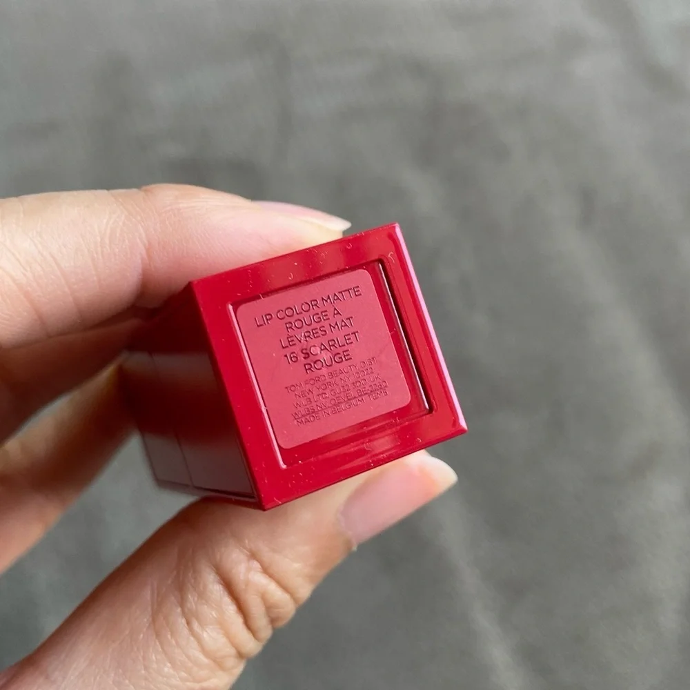 TOM FORD Matte Lipstick Shade 16 Scarlet Rouge Love Collection